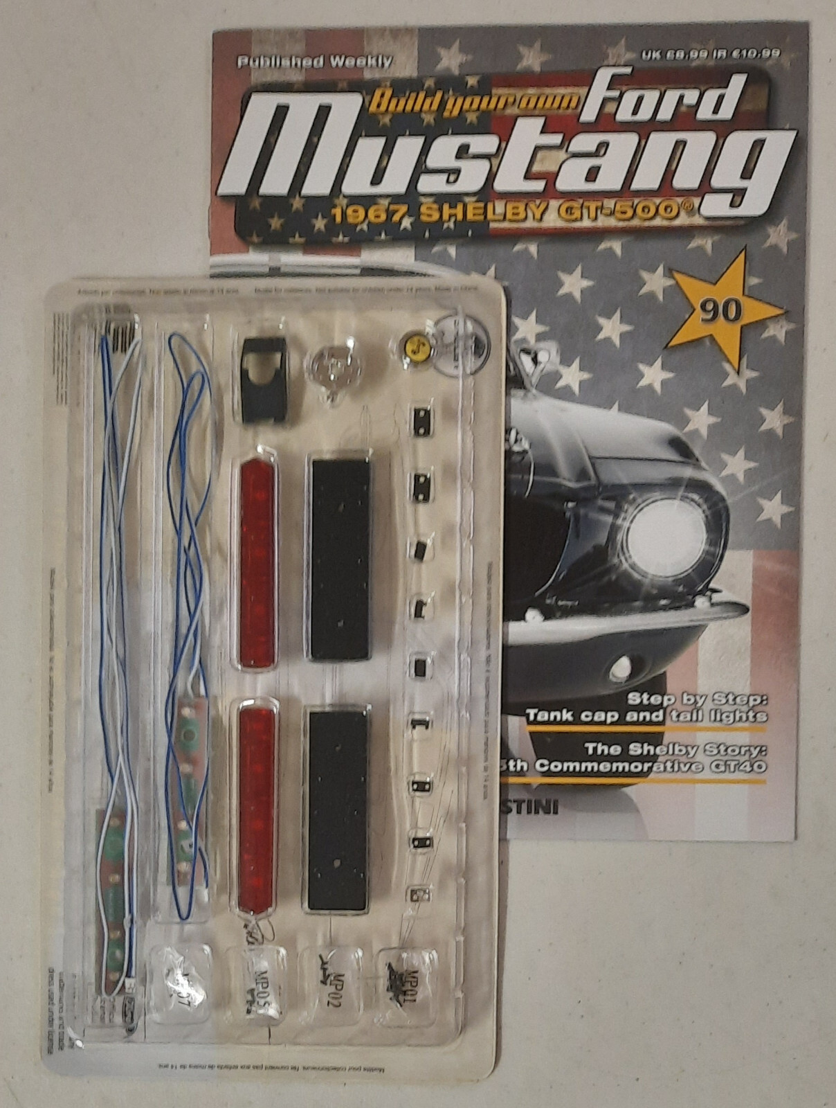 デアゴスティーニ　限定フォードマスタング 1967 GT-500 1/8 Deagostini 1/8 Ford Mustang 1967 Shelby GT-500 Issue #78