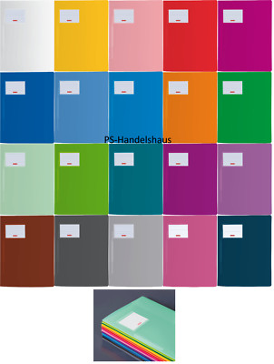 Brunnen Schnellhefter A4 FACT! stabiles PP Etikett & Einstecktasche in 20 Farben