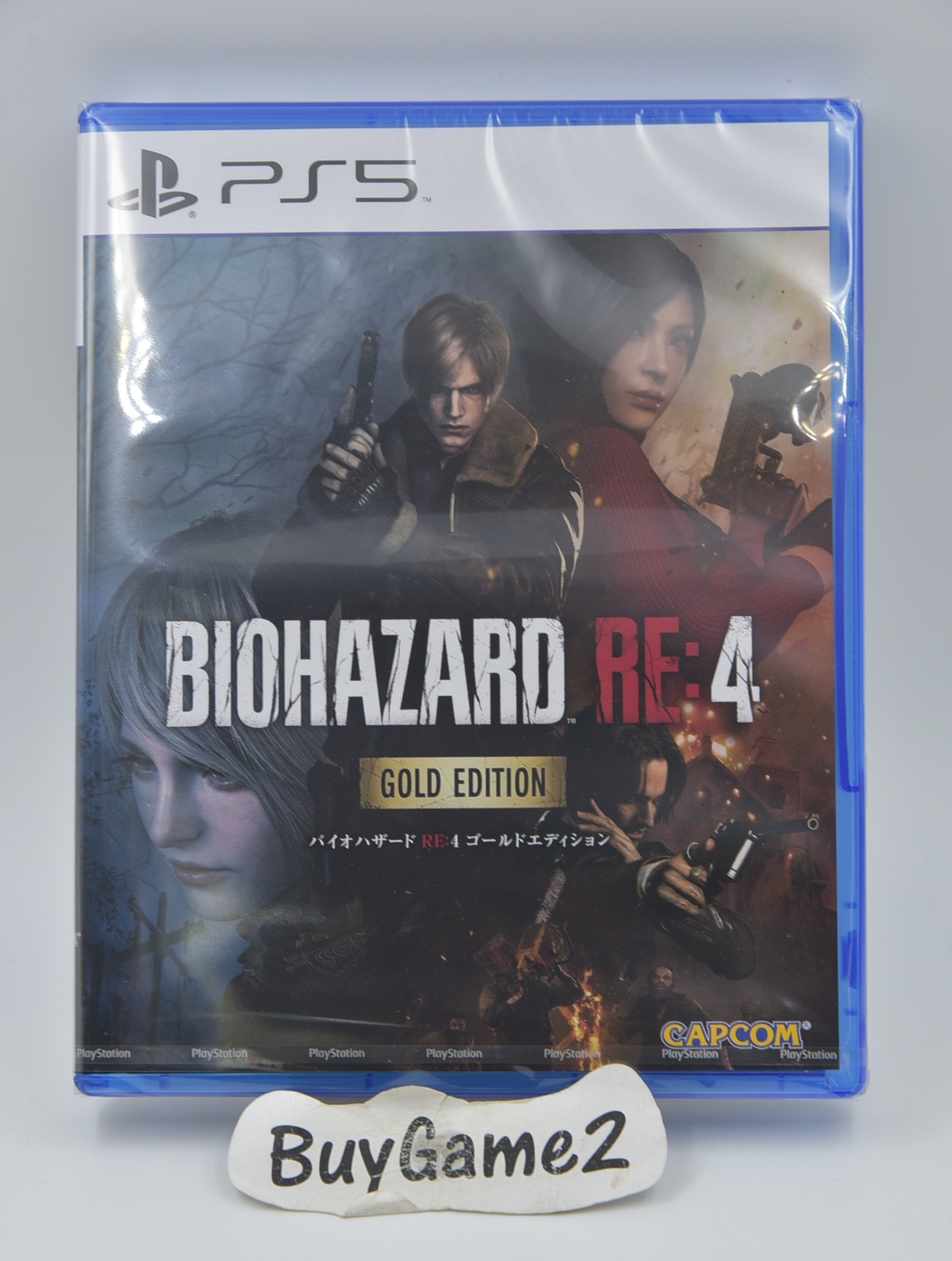 PS4バイオハザードRE4ゴールドエディション新品未開封発送