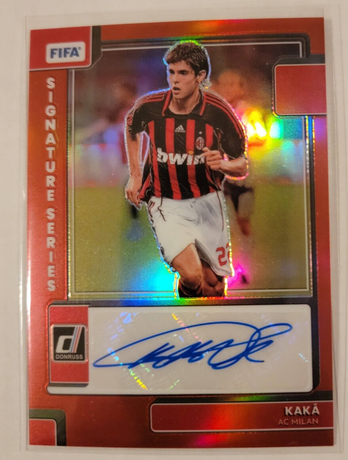 2022-23 Panini Donruss Soccer Prizm Signature Series Kaka 2022-23 Panini Donruss Soccer Prizm Signature Series Kaka