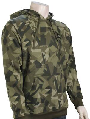 

Пуловер с капюшоном Under Armour Freedom Rival Amp — морской зеленый/песок пустыни — новинка, Camo