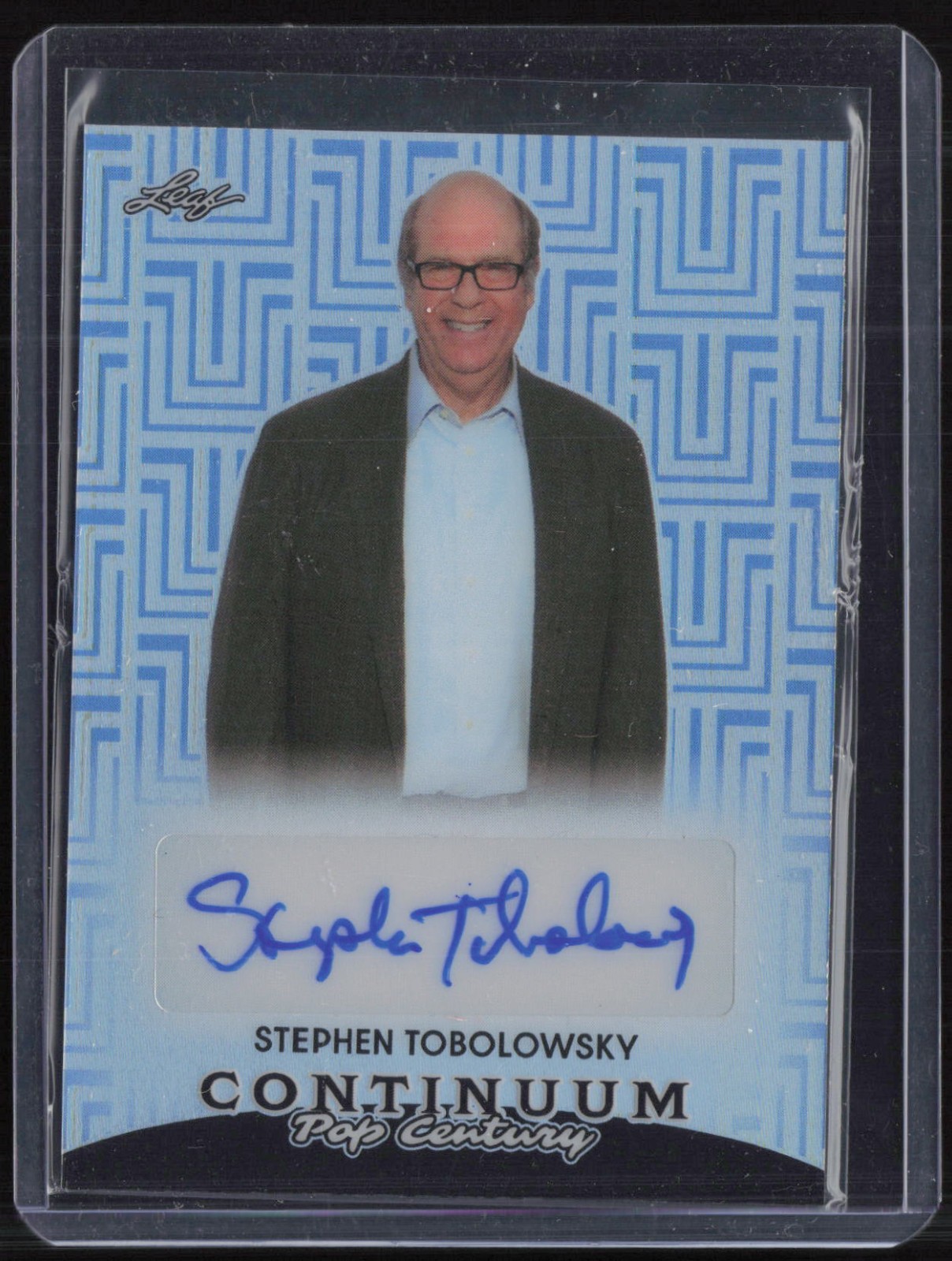 2023 Leaf Pop Century Continuum Platinum Stephen Tobolowsky 20/25 Auto Autograph