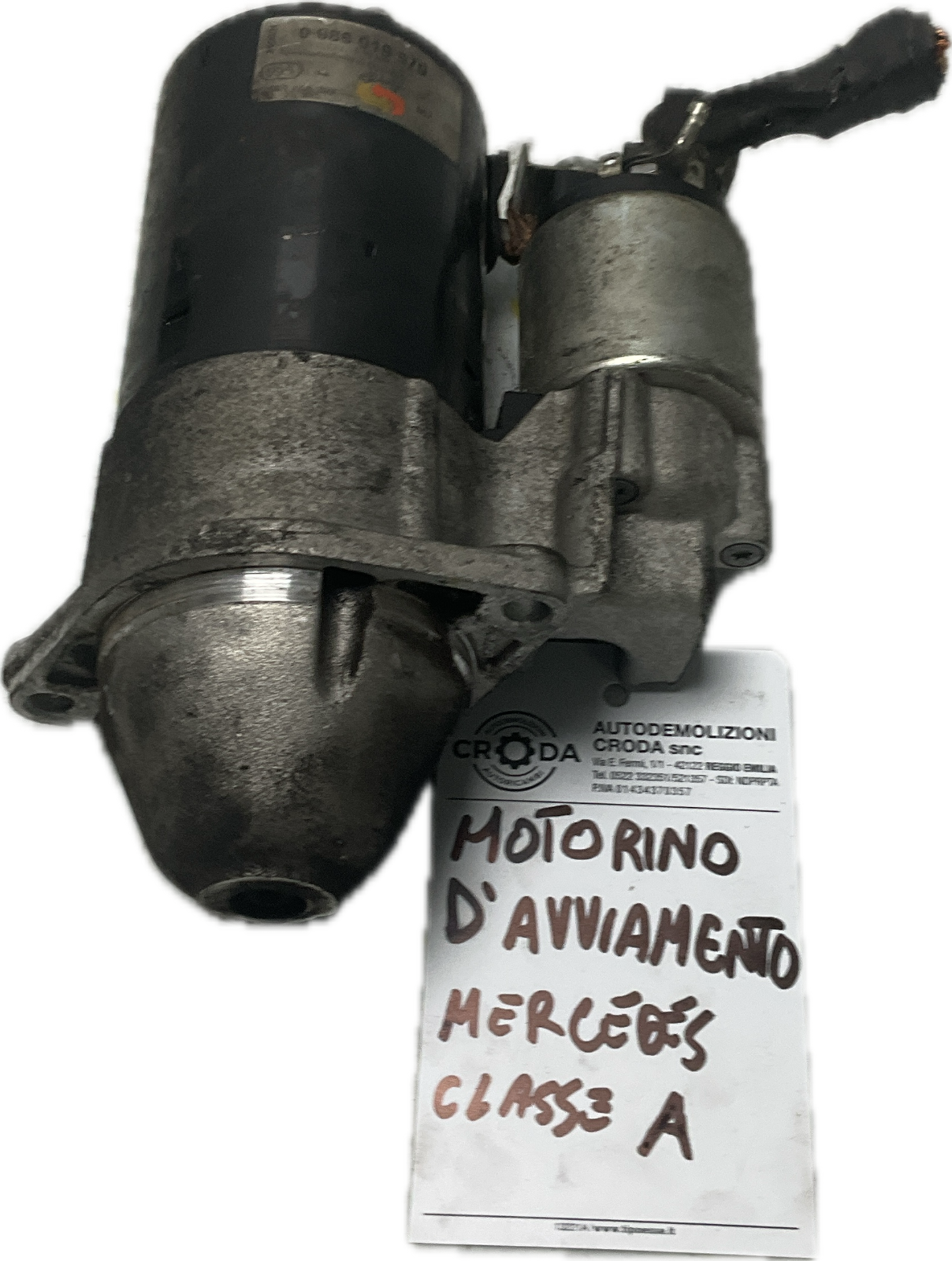 Motorino avviamento per MERCEDES CLASSE A W168 W169 codice ricambio: 0986018570