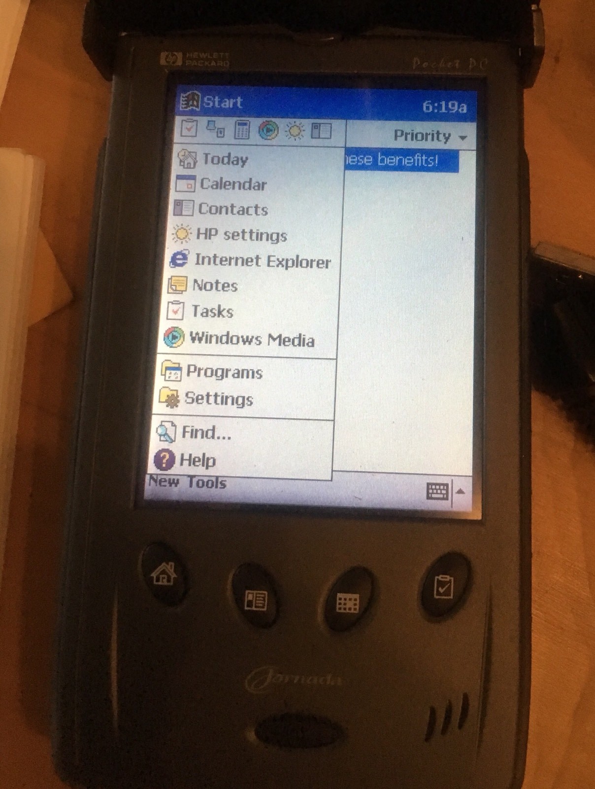 VTG HP Jornada 548 Color Pocket PC 32MB Original Owner Complete In Box Excellent