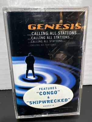 Genesis Calling All Stations 1997 Cassette- SEALED