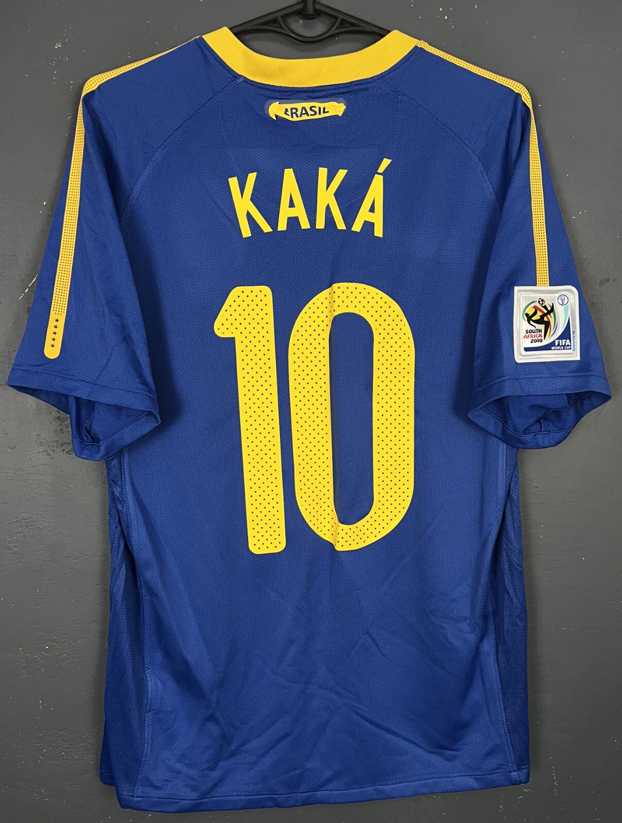 2010 サッカーブラジル代表 ホームユニフォーム レプリカ カカ