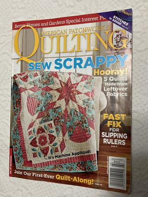 BHG American Patchwork and Quilting February 2014 Issue 126 Scrappy Quilts