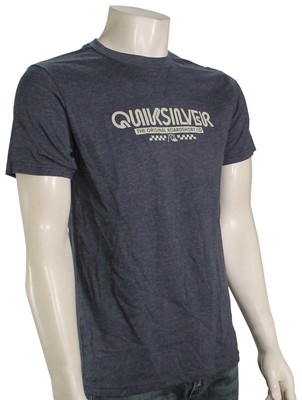 

Футболка Quiksilver Omni Check — Navy Blazer Heather — новинка, Синий