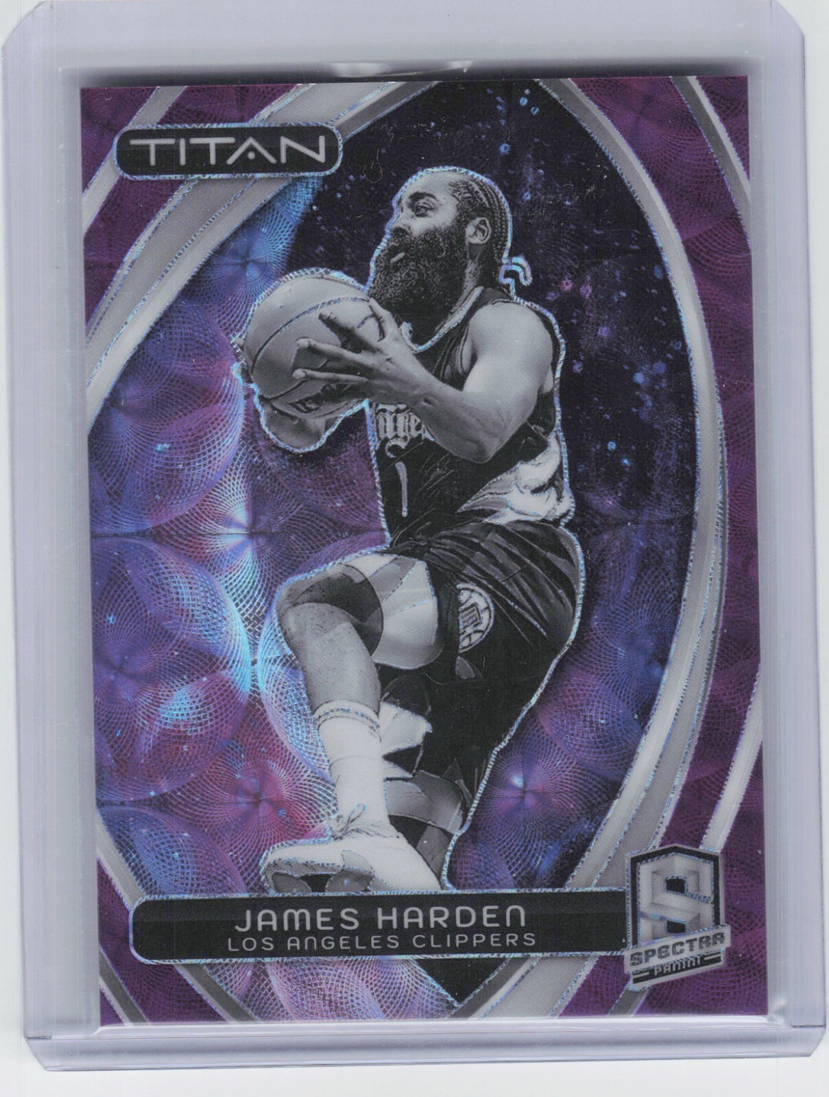 2023-24 Panini Spectra James Harden #36 Titan Purple Scope 2023-24 Panini Spectra James Harden #36 Titan Purple Scope