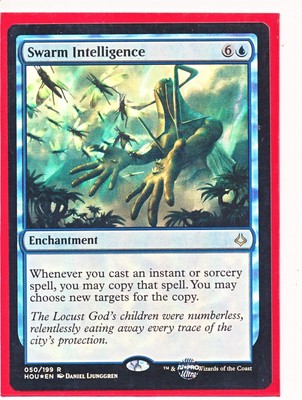 Swarm Intelligence FOIL - Hour of Devastation - Magic The Gathering MTG - LP