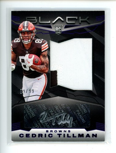 2023 Panini Black Cedric Tillman #237