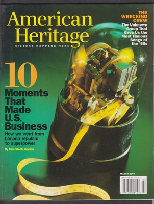 AMERICAN HERITAGE John Steel Gordon General Homma + 3 2007