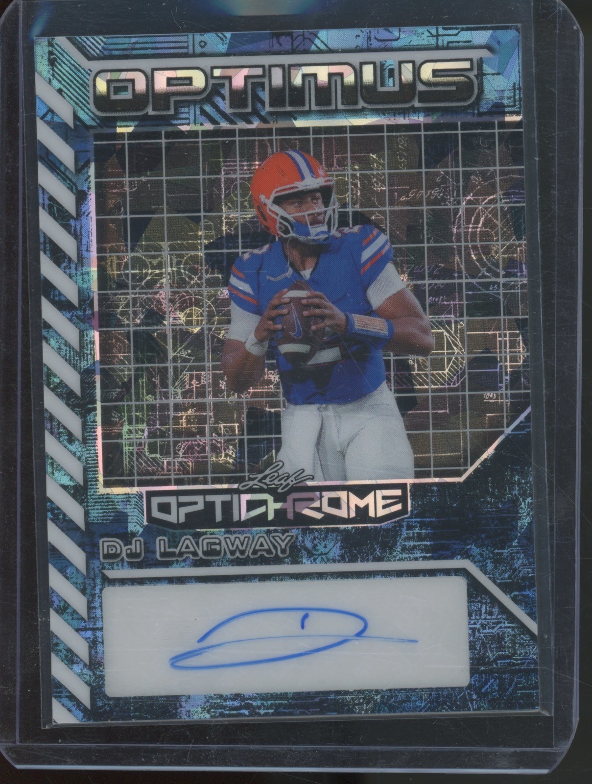 2025 Leaf Optichrome Optimus Crystal Platinum DJ Lagway 2/7 Auto Autograph