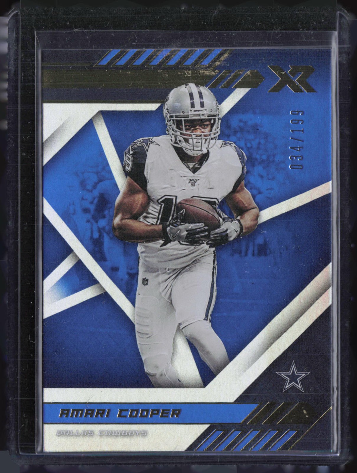 2020 Panini Xr Blue #95 Amari Cooper 34/199