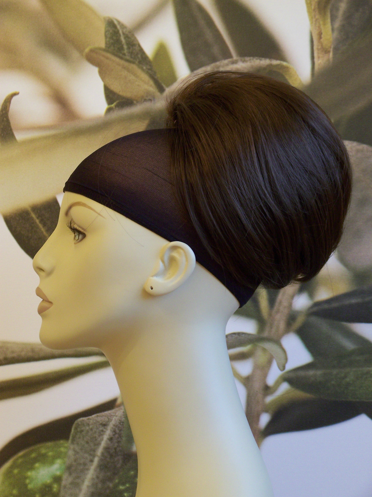 BEEHIVE BUN UPDO HAIR PIECE EXTENSION BROWN BLONDE BLACK