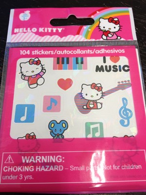 104 Hello Kitty Music Party Favors Teacher Supply Rewards Sanrio 104 Hello Kitty Music Party Favors Teacher Supply Rewards Sanrio