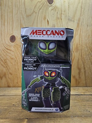 2016 New Meccano Maker System Tech Micronoid Switch Spin Master Programmable