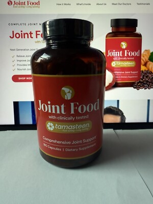 Complete Joint Nutrition,JOINT FOOD with Tamasteen. 180 Count (60x3 In One Pack)