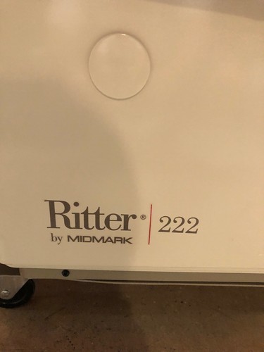 Midmark Ritter 222 Power Exam Table With Foot Control