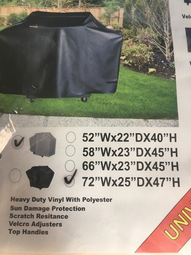 NEW Universal TAN DELUX Patio BBQ Grill COVER 72