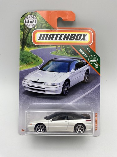 Matchbox Road Trip '95 Subaru SVX White 18/20 1:64 Scale