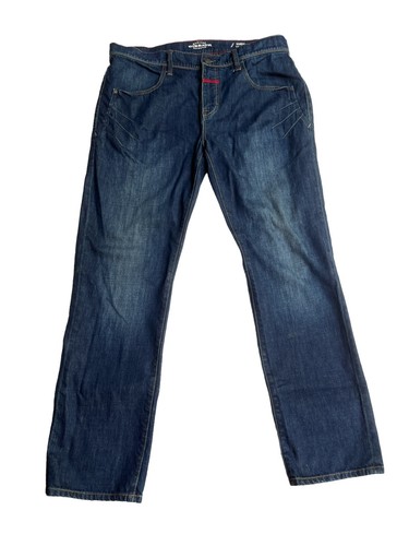 Marithe Francois Girbaud Jeans Sz 38-StarZip/Slim-Straight