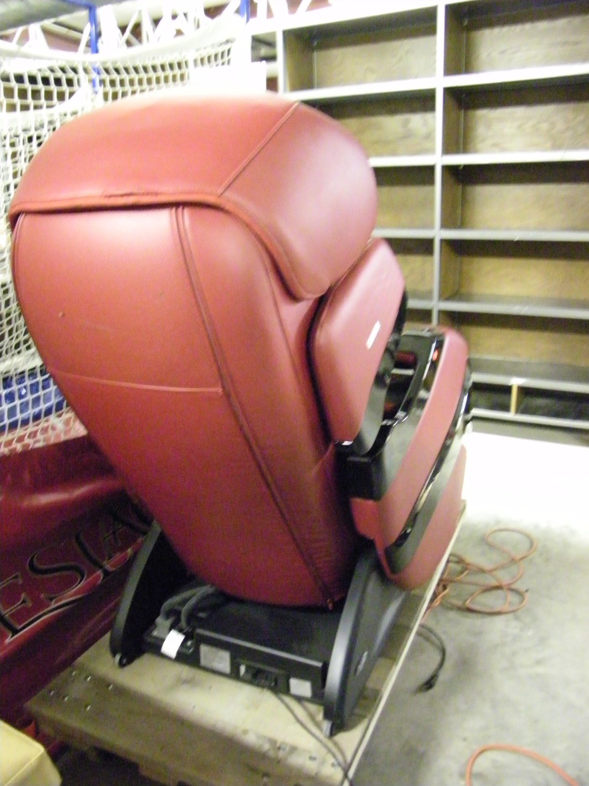 OS-3D burgandy Osaki Pro Cyber 2.0 3D Zero Gravity Massage Chair Recliner