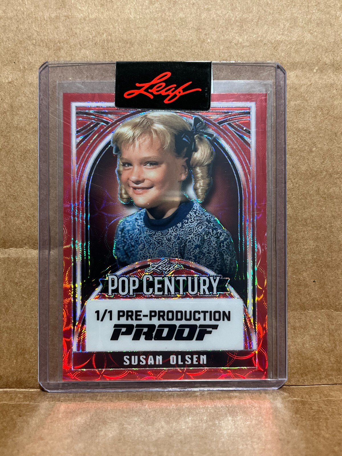【1/1】 Leaf POP CENTURY ELIZABETH OLSEN 2025 Leaf Metal Pop Century 1/1 Elizabeth Olsen Pre