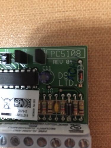 DSC PC5108 Alarm Security System Panel Board - Digital Security Controls PC5108