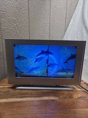 Artificial Tropical Fish Tank Lamp Aquarium Virtual Ocean Motion Light 16.5x10''