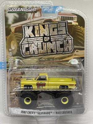 Greenlight Kings of Crunch 10 - 1987 Chevy Silverado - Mad Crusher