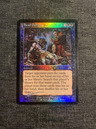 Head Games | LP | Foil | Onslaught | MTG Magic The Gathering Head Games | LP | Foil | Onslaught | MTG Magic The Gathering
