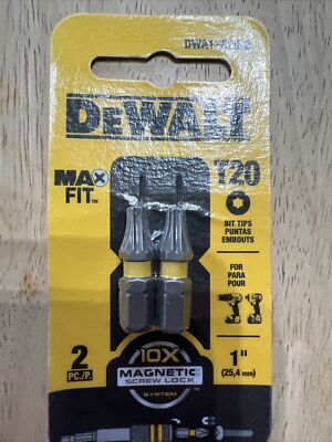DEWALT Torx Tip T20 DWA1TX20 2pc