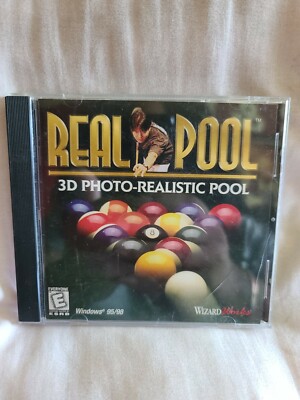 Shelf62g VINTAGE PC GAME/SOFTWARE~ Real pool