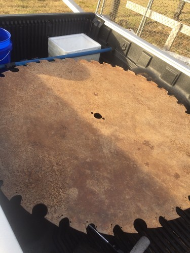 Large Sawmill Buzz Saw Blade 51 1/2 50 Teeth Diameter Solid Sawblade