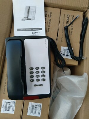 Aegis PS-08 Single Line Black color Speakerphone 	CETIS Hotel Phone 80002
