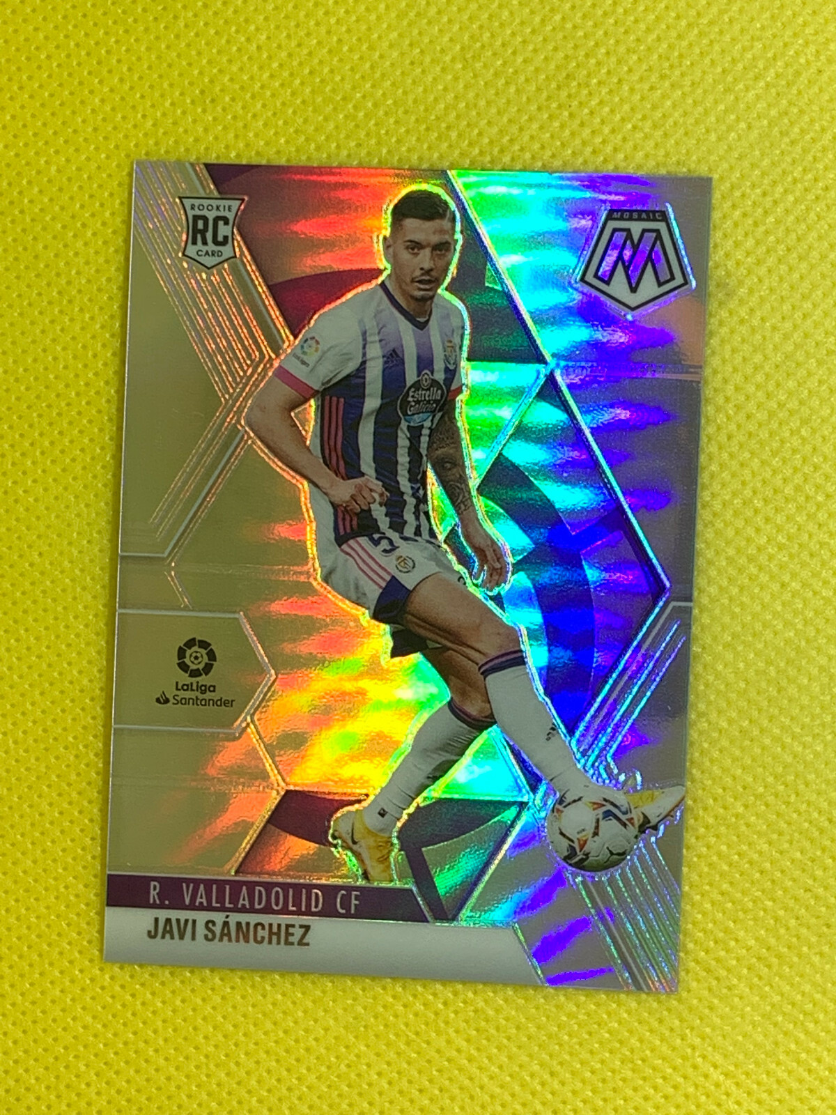 JAVI SANCHEZ 2020-21 Panini Mosaic La Liga Silver Holo