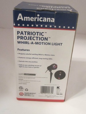 Americana Patriotic Projection Light