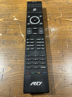 RTI T1-B Black Remote Control Only T1-B+ Tested Works No Charger(R83)
