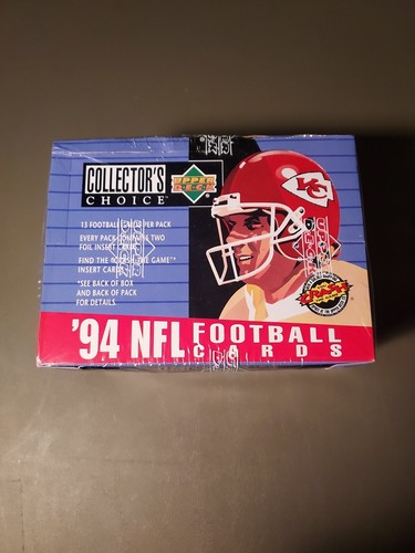 🔥1994 Upper Deck Collector's Choice Football Box Factory