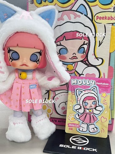 POP MART MOLLY Peekaboo 1/8 Action Figure 7.87inches