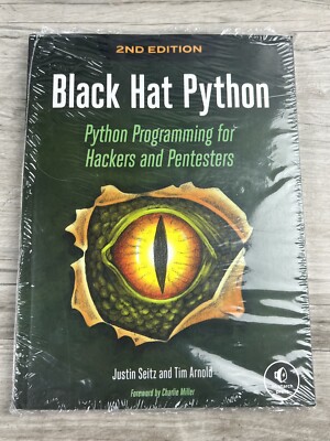 NEW Black Hat Python, 2nd Edition by Seitz, Justin, Arnold, Tim [Paperback]