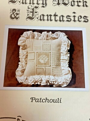 Needlepoint Chart Fancy Work & Fantasies Patchouli Carol Costello for 14 Ct Used