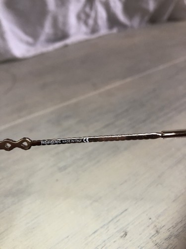 Yves Saint Laurent Italy 4102 Y328 Eyeglasses Frames 51-19-135 Half Rim Rimless