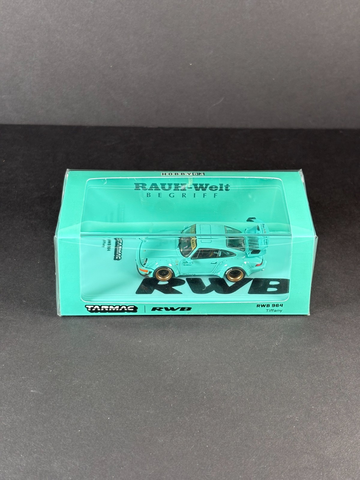 TARMAC RWB 964 ティファニー Tiffany Tarmac Works 1:64 Porsche 964 RWB Tiffany – Model Cars Houston