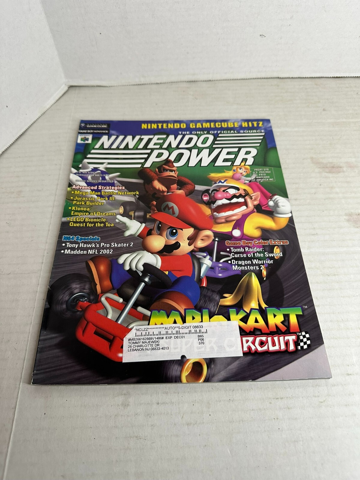 Nintendo Power Magazine Volume 148 Sept 2001 Mario Kart
