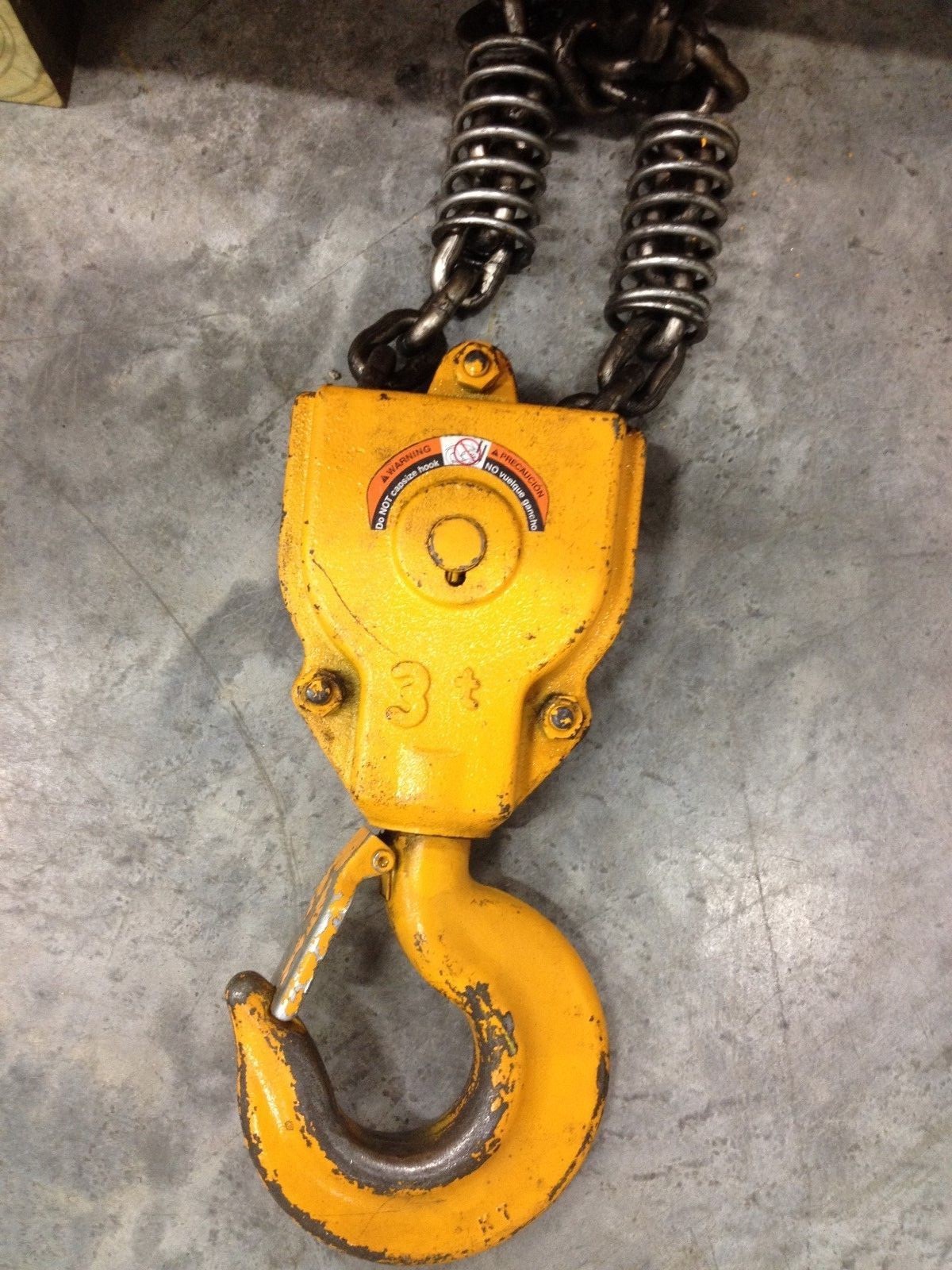 Harrington 3 Ton Electric Hoist 3 Phase