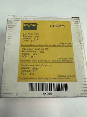 DAYTON 6KD75 FAN (bin30)