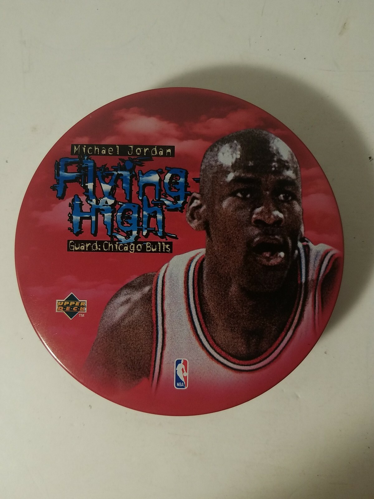 michael jordan flying high upper deck