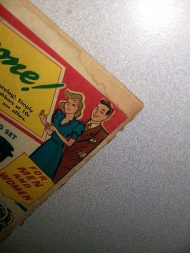 THE BARKER #7 QUALITY comics 1948 KLAUS NORDLING ART golden age clown humor kids